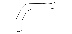 165720H150 - Belts &amp; Cooling: Radiator Hose for Toyota: Corolla, Matrix Image