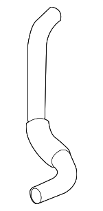 165730H020 - Cooling System: Lower Hose for Toyota Image