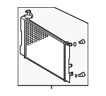 164100H250 - Cooling System: Radiator Assembly for Toyota Image