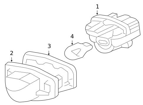Bulbs - Chassis for 2008 Honda Odyssey #2