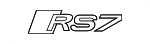 4G88537402ZZ - Body: Nameplate for Audi: RS7, RS7 Sportback Image