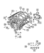 6510082AA - Engine: Pipe Plug for Mopar Image image
