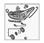 92103D2010 - : Lens &amp; Housing for Hyundai Image