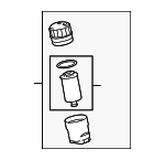 LR010722 - Engine: Filter Assembly for Land-Rover Image