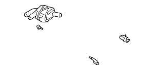 95B253611PY - Exhaust: Exhaust Muffler for Porsche Image