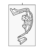 4B5809458 - Body: Tail Lamp Pocket for Audi: A6, A6 Quattro Image