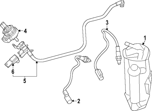 Emission Components for 2022 Mercedes-Benz CLS450 #0