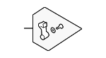 7L0498849 - HVAC: Condenser Bracket for Audi Image