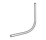 9009933080 - Body: Washer Hose for Scion: iQ, tC, xA, xB, xD | Toyota: 4Runner, C-HR, Camry, Corolla, Crown, Crown Signia, FJ Cruiser, GR Corolla, Highlander, Land Cruiser, Mirai, Prius, Prius AWD-e, Prius C, Prius Plug-In, Prius Prime, Prius V, RAV4, RAV4 Prime, Tacoma, Venza, Yaris Image