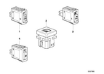 61318368931 - Vehicle Electrical System: Central Locking System Switch for BMW Image