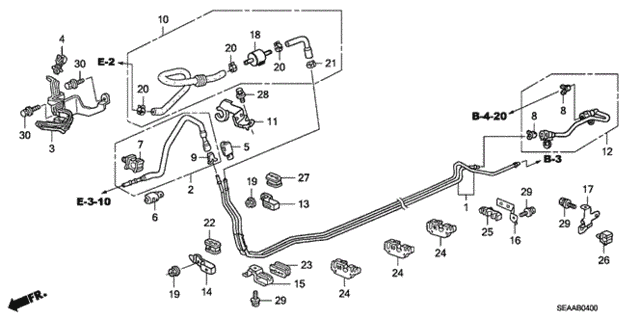 Fuel Pipe for 2008 Acura TSX #0