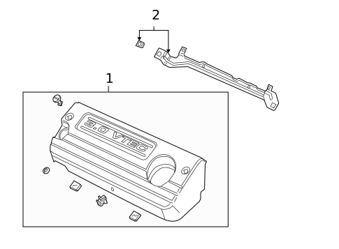 Engine Appearance Cover for 2005 Honda Accord #0
