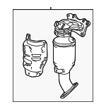 181905A3L00 - : Catalytic Converter for Acura Image