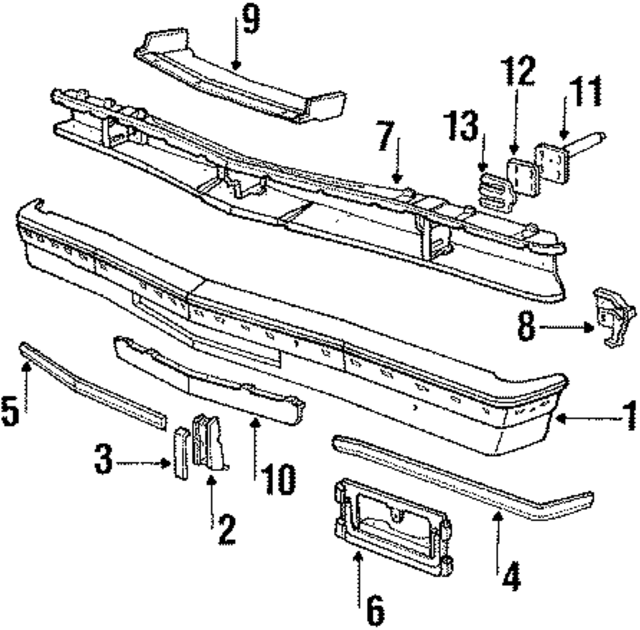E5AZ17A792B - Body: Reinforcement for Ford: Country Squire, LTD, LTD Crown Victoria | Lincoln: Town Car | Mercury: Colony Park, Grand Marquis, Marquis Image
