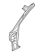 712013Q000 - Body: Inner Hinge Pillar for Hyundai: Sonata Image