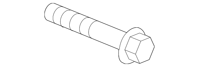 Stabilizer Link Lower Bolt - Porsche (N-105-668-03)