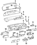 10218930 - Body: Upper Panel for Chevrolet: Lumina APV | Oldsmobile: Silhouette | Pontiac: Trans Sport Image