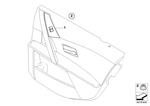 61316951966 - : Switch, Window Lifter, Rear Left for BMW Image