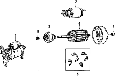 Starter for 1992 Dodge Monaco #0
