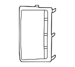 86541R6000CA - Body: Duct Cover for Hyundai Image