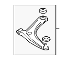 4013A182 - : Lower Control Arm for Mitsubishi: Lancer Image