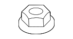 MU000567 - Suspension: Suspension Control Arm Nut for Mitsubishi Image