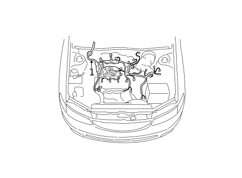 Wiring Harness for 1999 Toyota Solara #0