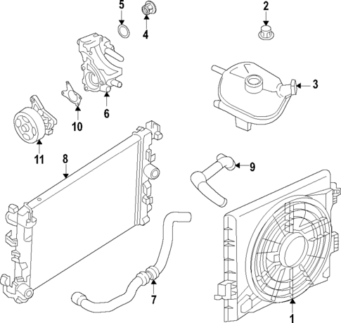 Cooling System for 2024 Nissan Sentra #0