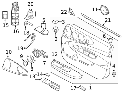 Front Door for 2020 Mini Cooper Clubman #0
