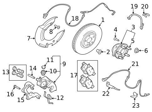 Brake Components for 2019 Land Rover Range Rover Velar #0