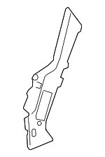 6161348080 - Body: Side Panel for Lexus: RX350L, RX450hL Image