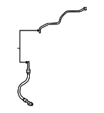 4Z7260710 - HVAC: AC Line for Audi: Allroad Quattro Image