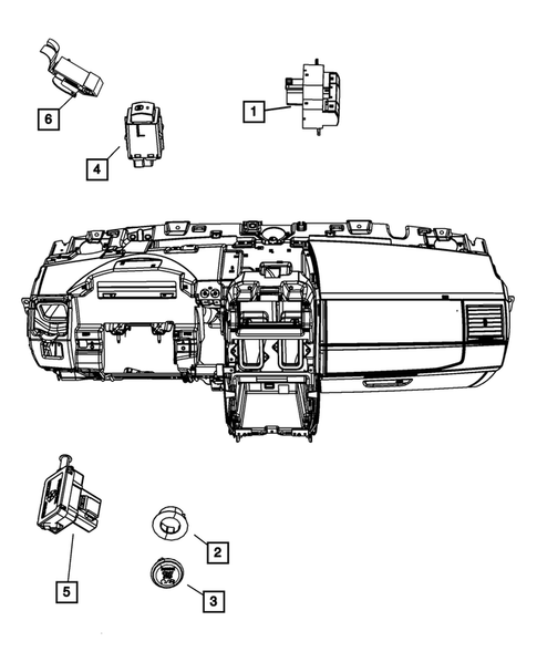 Switches for 2010 Dodge Grand Caravan #6