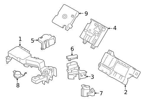 Electrical Components for 2025 BMW X5 #2