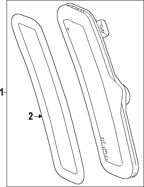 Side Marker Lamps for 2025 Toyota Prius #0