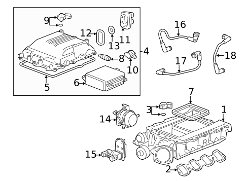 Powertrain Control for 2010 Cadillac CTS #0