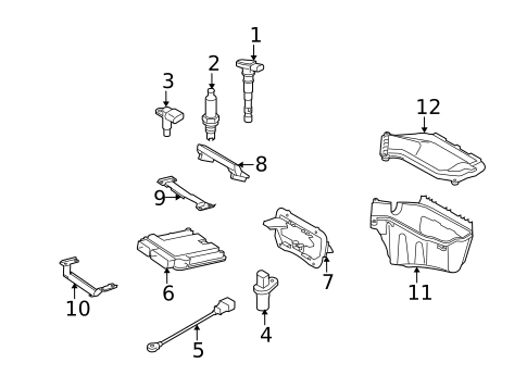 Ignition System for 2013 Audi A4 Quattro #0