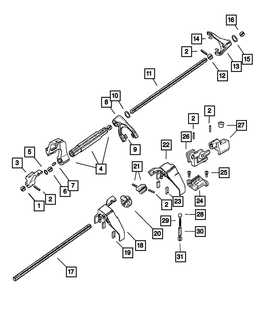 Lever - Mopar (5086732AA)