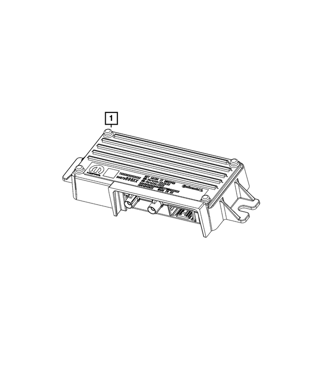 4672898AF - Electrical: Forward Facing Camera Module for Mopar Image