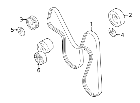 Belts & Pulleys for 2025 Toyota GR86 #0