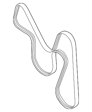 SU00309607 - : Serpentine Belt for Toyota Image