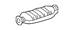 25145314 - Exhaust: Converter for Chevrolet: Beretta, Cavalier, Corsica | Pontiac: Sunbird, Sunfire Image