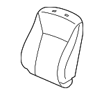 81121T2FA02ZC - : Seat Back Cover for Honda: Accord Image