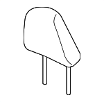 81140T2FA42ZA - Body: Headrest for Honda: Accord Image