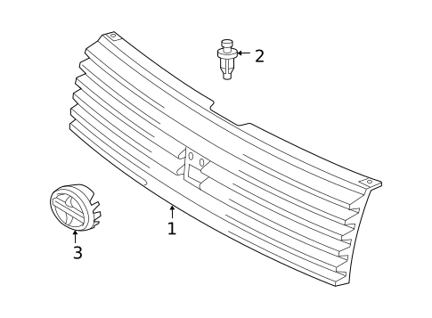 Grille & Components for 2005 Scion xB #0