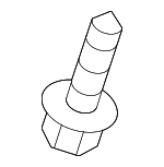 9008015077 - Body: Bumper Cover Screw for Lexus: ES250, ES300, ES300h, ES330, ES350, GS F, GS200t, GS300, GS350, GS430, GS450h, GS460, GX470, GX550, IS F, IS200t, IS250, IS300, IS350, IS500, LC500, LC500h, LS430, LS460, LS500, LS500h, LS600h, LX570, LX600, LX700h, NX250, NX350, NX350h, NX450h+, RC F, RC200t, RC300, RC350, RX300, RX330, RX350, RX350h, RX350L, RX400h, RX450h, RX450h+, RX450hL, RX500h, RZ300e, RZ450e, TX350, TX500h, TX550h+ Image