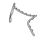 5312133050 - : Molding for Lexus: ES300h, ES350 Image