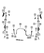 6036654AA - Restraints: Screw for Ram: 1500 Classic, 2500, 3500 Image
