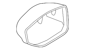 4N1857527BGRU - Body: Door Mirror Cover for Audi Image