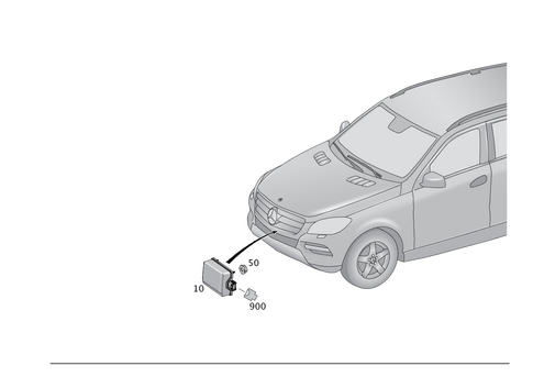 Adaptive Cruise Control System for 2017 Mercedes-Benz GLE550e #0
